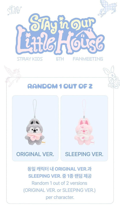 (PRE-ORDER) STRAY KIDS - STAY IN OUR LITTLE HOUSE 6TH FANMEETING MD SKZOO SECRET PLUSH MICRO VER.