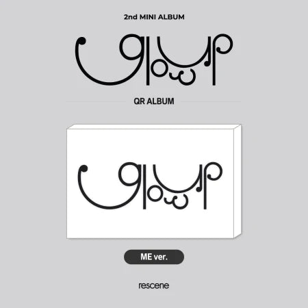 RESCENE - GLOW UP 2ND MINI ALBUM [QR ME VER.]