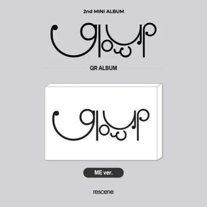 RESCENE - GLOW UP 2ND MINI ALBUM [QR ME VER.]
