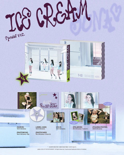 YUNA (ITZY) - ICE CREAM 1ST MINI ALBUM [SPECIAL VER.]