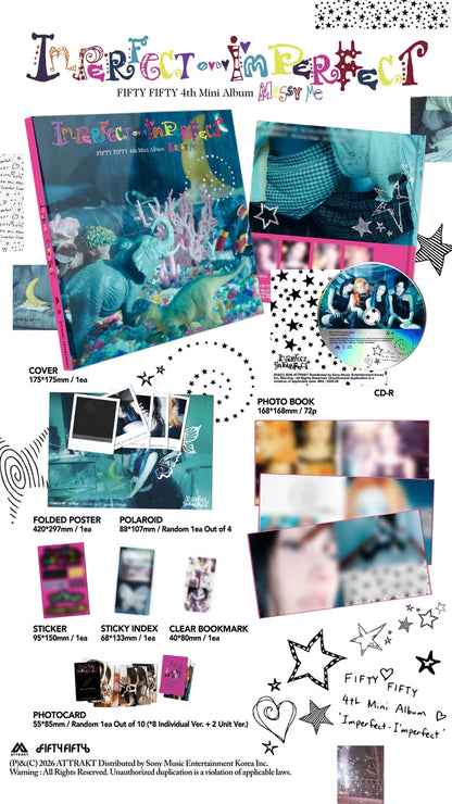 FIFTY FIFTY - IMPERFECT-I'MPERFECT 4TH MINI ALBUM