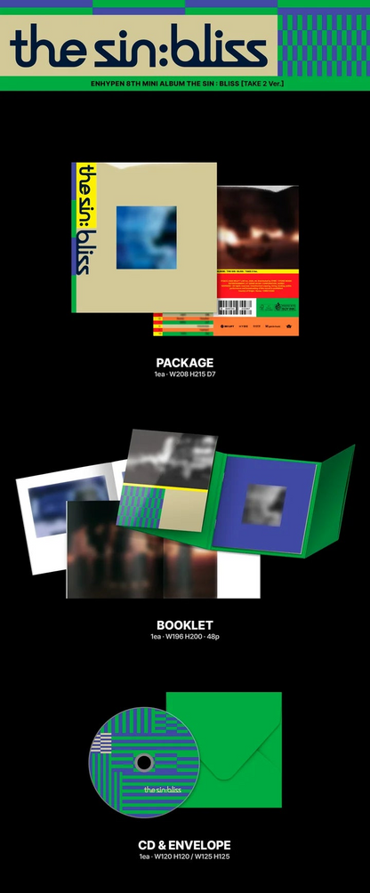 (PRE-ORDER) ENHYPEN - THE SIN: BLISS 8TH MINI ALBUM / POB
