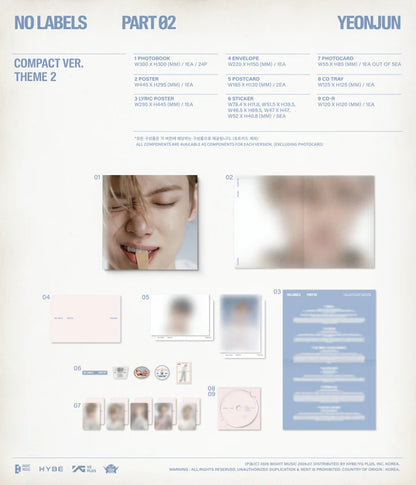 YEONJUN (TXT) - NO LABELS: PART 02 MINI ALBUM [COMPACT VER.]
