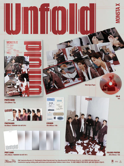 MONSTAX - UNFOLD AMERCAN STUDIO ALBUM