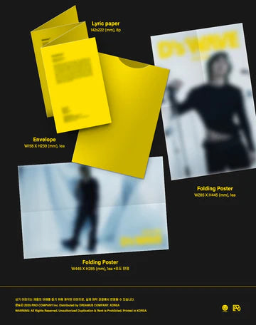 DAESUNG (BIGBANG) - D'S WAVE 1ER MINI ÁLBUM [VERSIÓN AMARILLA]
