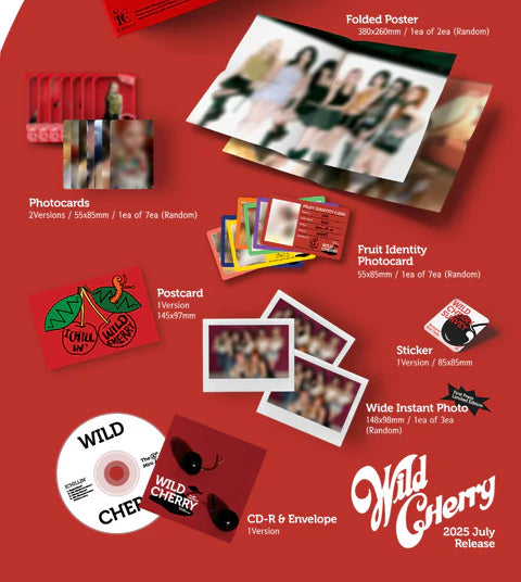 ICHILLIN' - WILD CHERRY 4TH MINI ALBUM