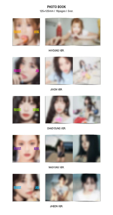 FROMIS_9 - DESDE FUERA 20' 6TO MINI ÁLBUM [VERSIÓN DIGIPACK]