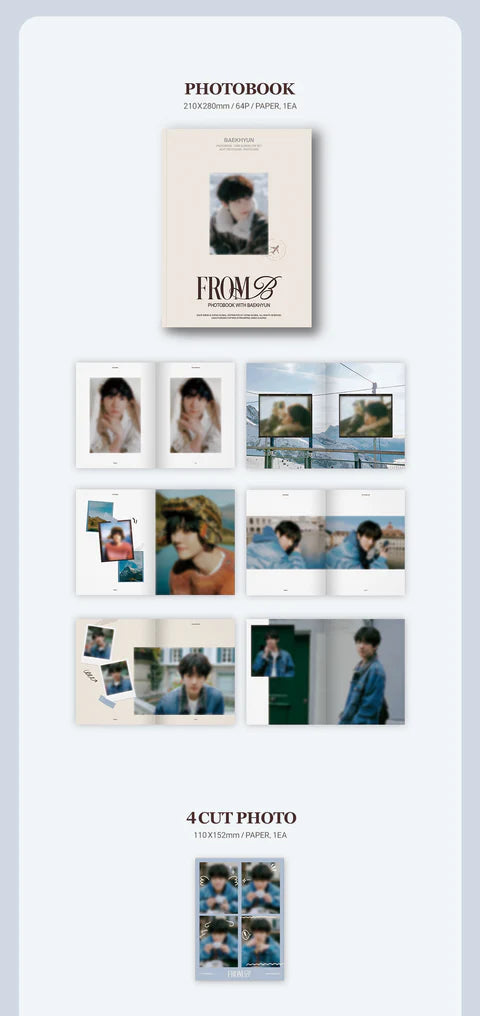 BAEKHUN - FROM B PHOTOBOOK WITH BAEKHYUN B VER.