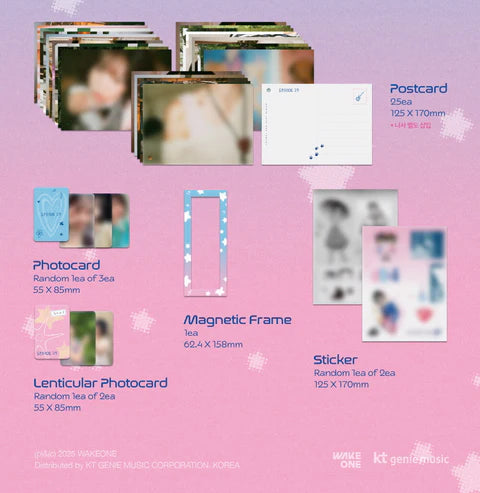 JO YURI - EPISODE 25 3RD MINI ALBUM [EPISODE: MOMENT LIMITED VER.]