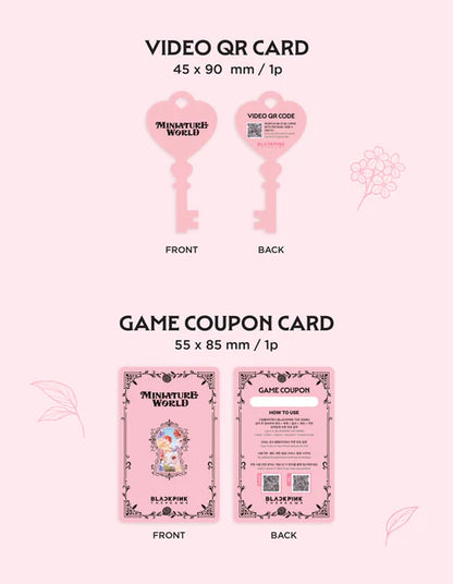 BLACKPINK - THE GAME PHOTOCARD COLLECTION MINIATURE WORLD