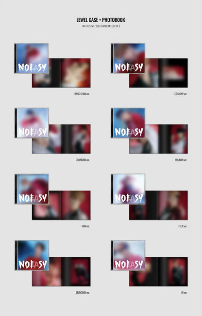 STRAY KIDS - NOEASY 2ND ALBUM [JEWEL CASE VER.]