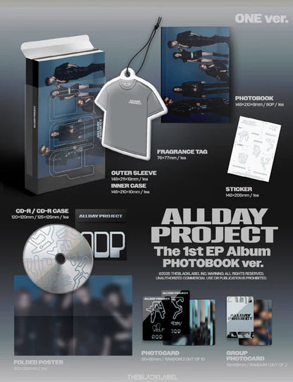 ALLDAY PROJECT - ALLDAY PROJECT 1ST EP ALBUM [PHOTOBOOK VER.]