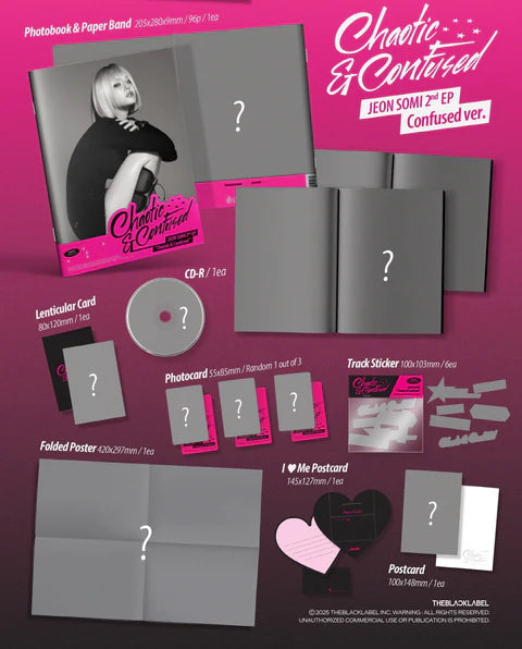 JEON SOMI - CHAOTIC & CONFUSED 2ND EP ALBUM