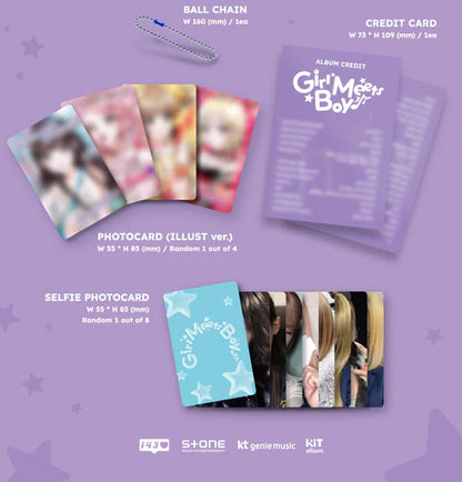 MADEIN - GIRL MEETS BOY ALBUM [KiT VER.]