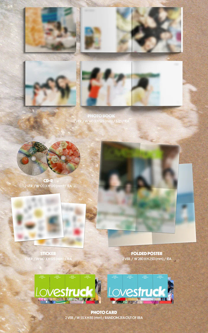 H1-KEY - LOVESTRUCK 4º MINI ÁLBUM