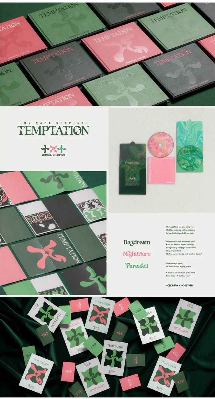 TOMORROW X TOGETHER (TXT) - THE NAME CHAPTER: TEMPTATION 5TH MINI ALBUM [STANDARD ALBUM]