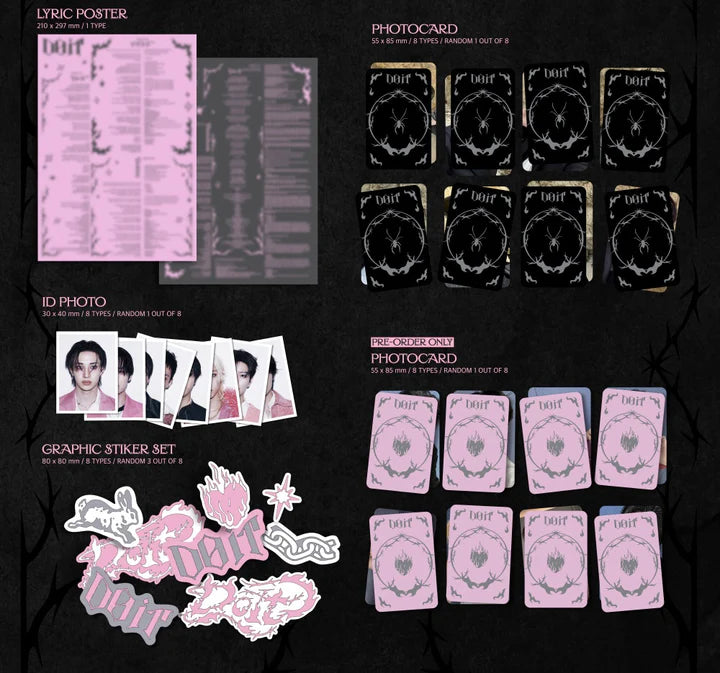 STRAY KIDS - DO IT SKZ IT TAPE ALBUM [ACCORDION VER.]