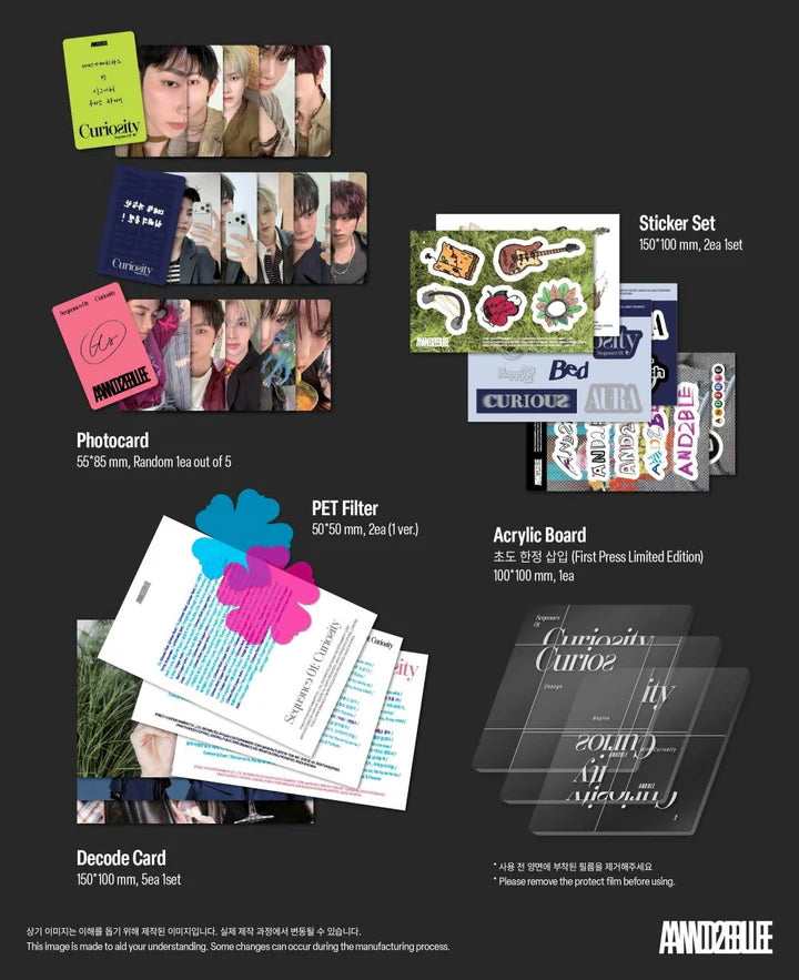 AND2BLE - SEQUENCE 01: CURIOSITY 1ST MINI ALBUM