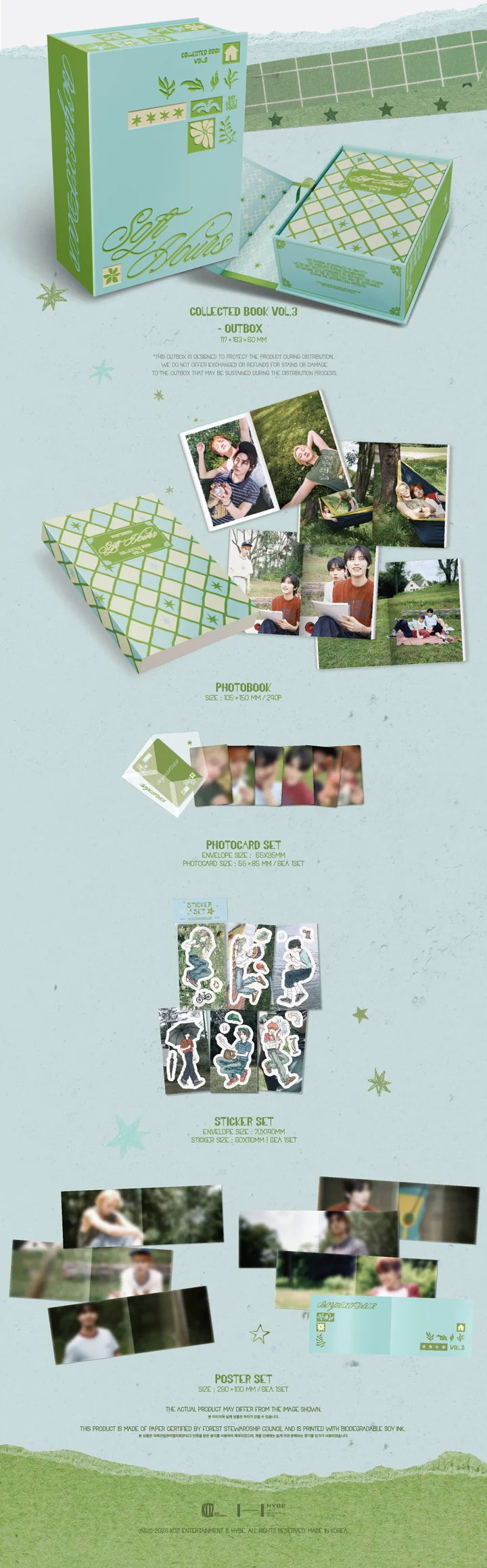 BOYNEXTDOOR COLLECTED BOOK VOL.3 SET