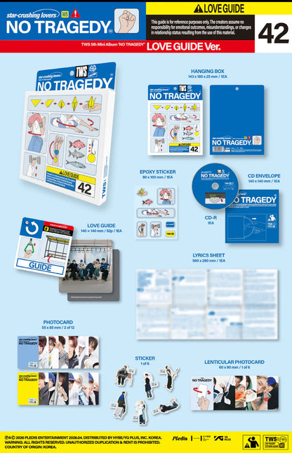 TWS - NO TRAGEDY 5TH MINI ALBUM