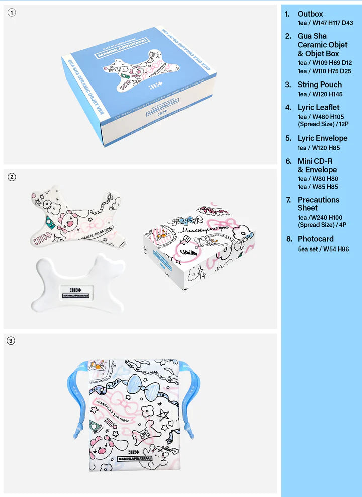 ILLIT - MAMIHLAPINATAPAI 4TH MINI ALBUM [GUA SHA CERAMIC OBJECT VER.]