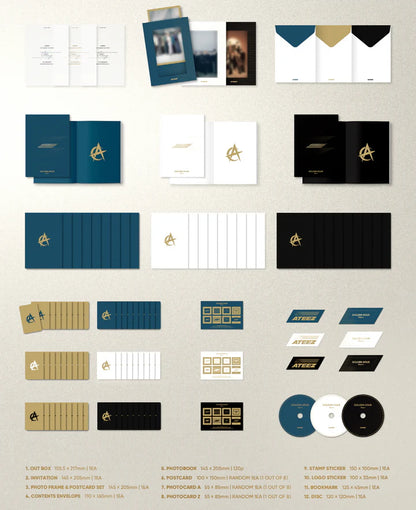 ATEEZ - GOLDEN HOUR: PART.1 10TH MINI ALBUM