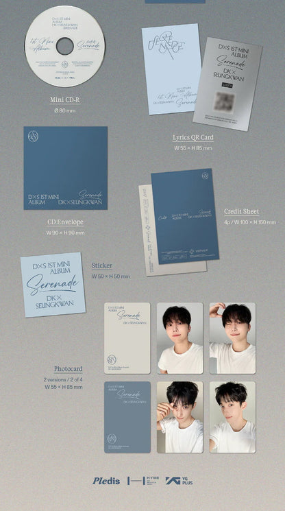 DK X SEUNGKWAN (SEVENTEEN) - SERENADE 1ST MINI ALBUM [COMPACT VER.]