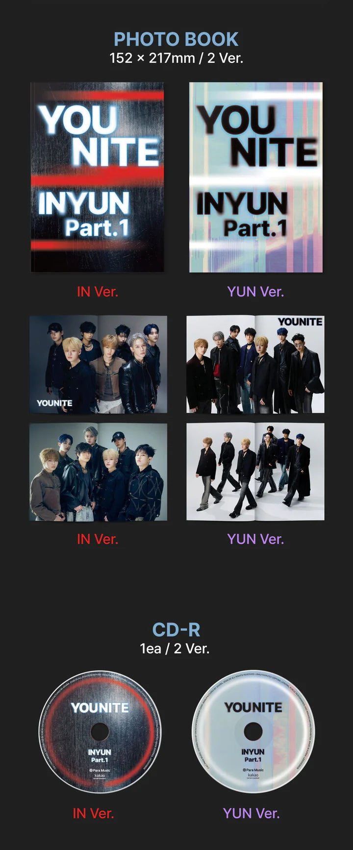 YOUNITE - INYUN PART.1 8TH EP