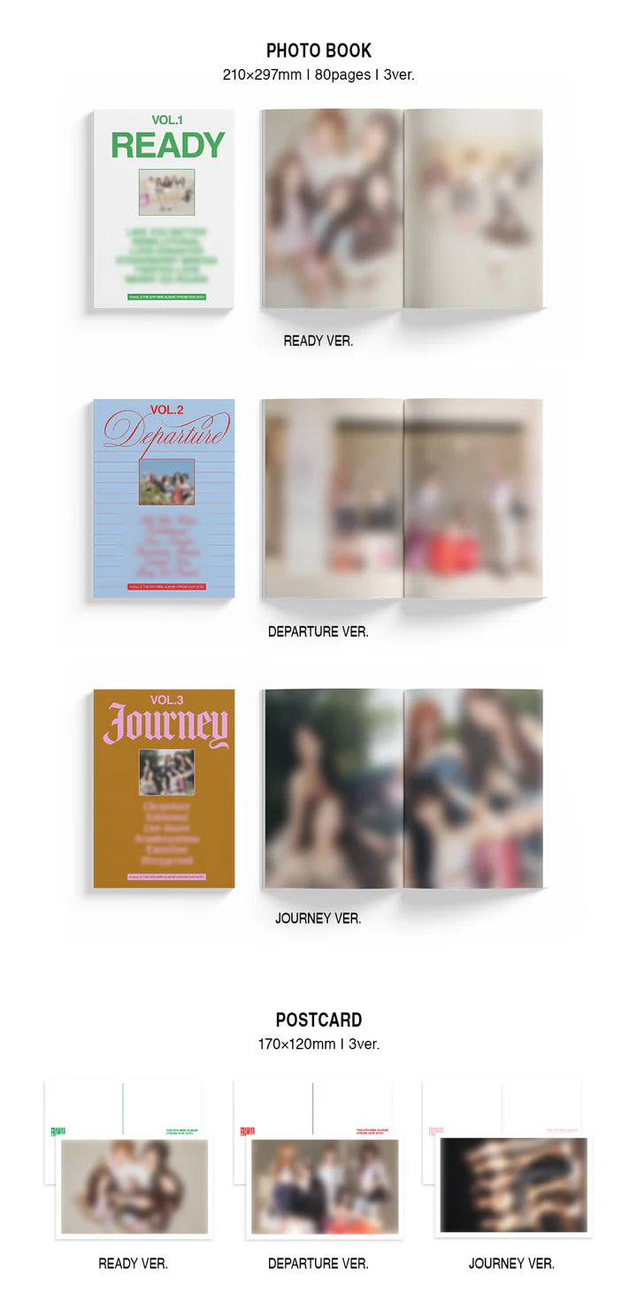 FROMIS_9 - DESDE FUERA 20' 6º MINI ÁLBUM [VERSIÓN FOTOGRÁFICA]