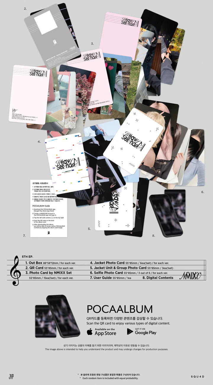 NMIXX - HEAVY SERENADE 5TH EP ALBUM [POCAALBUM VER.]