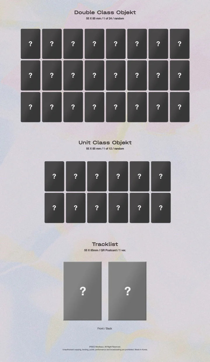 (PRE-ORDER) TRIPLES - LOVE & POP PT.1 ALBUM [OBJEKT MUSIC ALBUM]