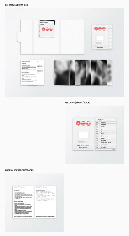 BTS - ARIRANG 5TH ALBUM [WEVERSE ALBUM VER.]