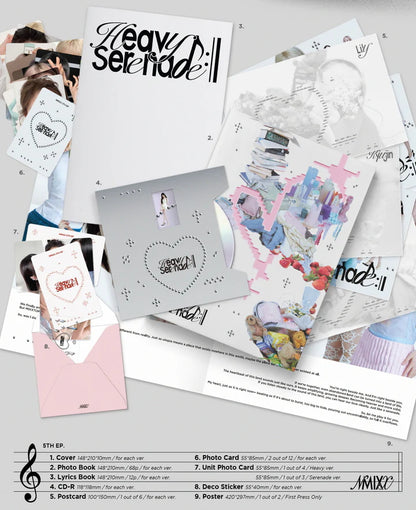 NMIXX - HEAVY SERENADE 5TH EP ALBUM