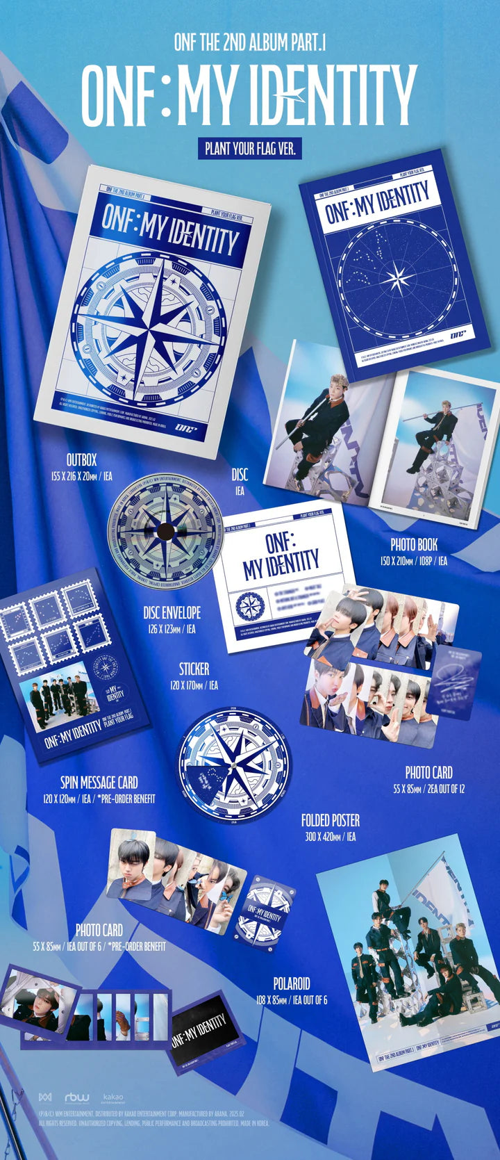 ONF - ONF:MY IDENTITY PART.1 THE 2ND ALBUM