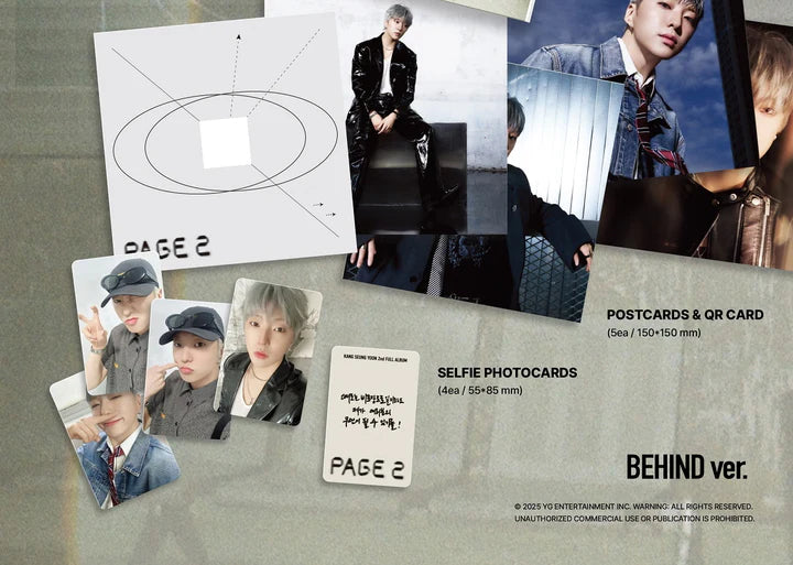 KANG SEUNG YOON (WINNER) - PAGE 2 2ND FULL ALBUM [BEHIND VER.]