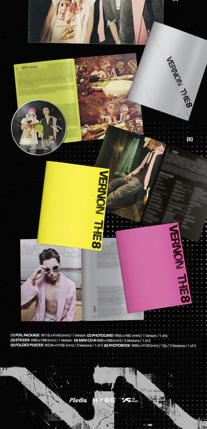 V8 (SEVENTEEN) - 1ST MINI ALBUM [COMPACT VER.]
