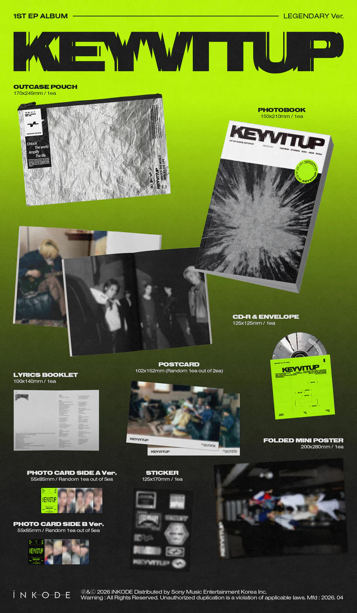 KEYVITUP - KEYVITUP 1ST EP ALBUM