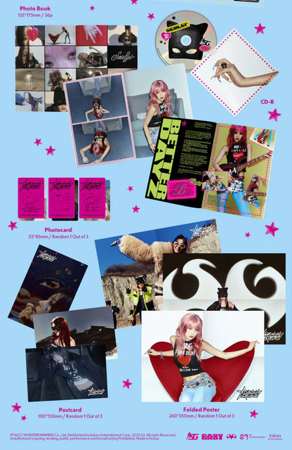 SEULGI (RED VELVET) - ACCIDENTALLY ON PURPOSE 2ND MINI ALBUM [STICKER VER.]