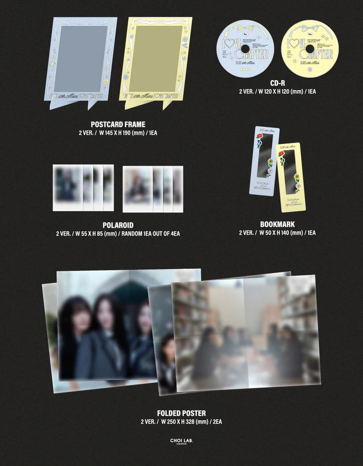 H1-KEY - LOVECHAPTER 5.º MINI ÁLBUM