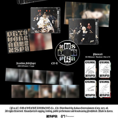 AESPA - DIRTY WORK ÁLBUM SENCILLO [DIRTY CODE VER.]