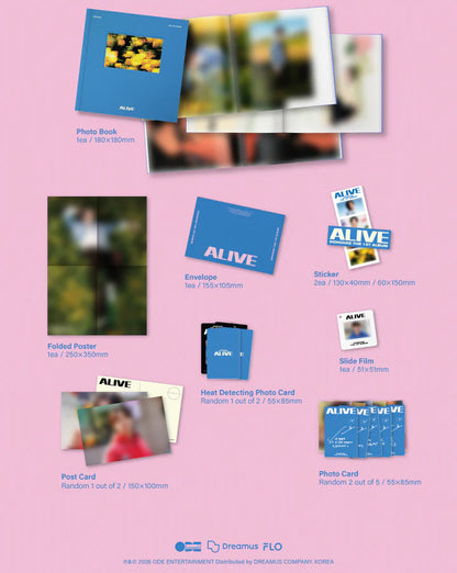 DONGHAE (SUPER JUNIOR) - ALIVE 1ST ALBUM [PHOTOBOOK VER.]