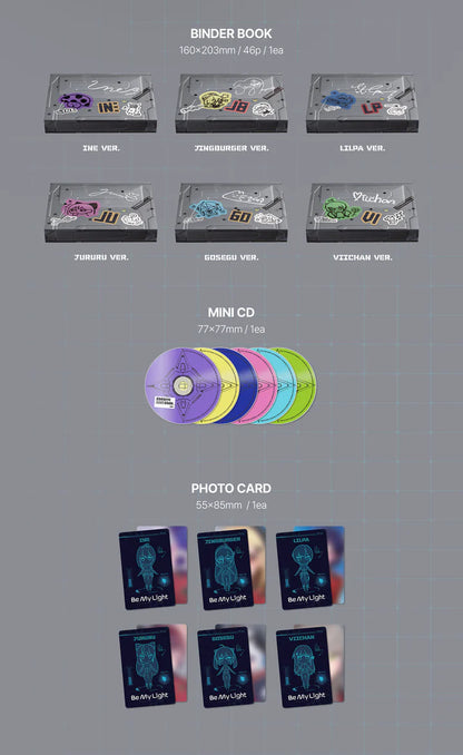 ISEGYE IDOL - BE MY LIGHT [BINDER VER.]