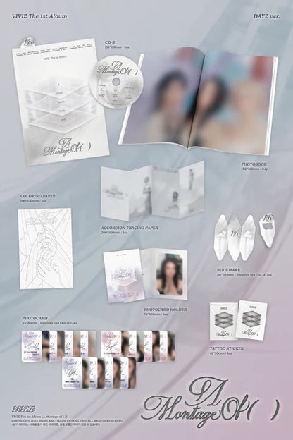 VIVIZ - A MONTAGE OF () 1ST ALBUM [STANDARD VER.]