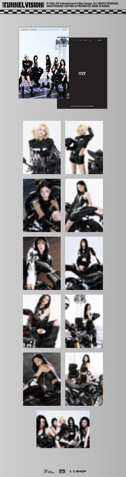 ITZY 3RD WORLD TOUR TUNNEL VISION MD POSTER BOOK