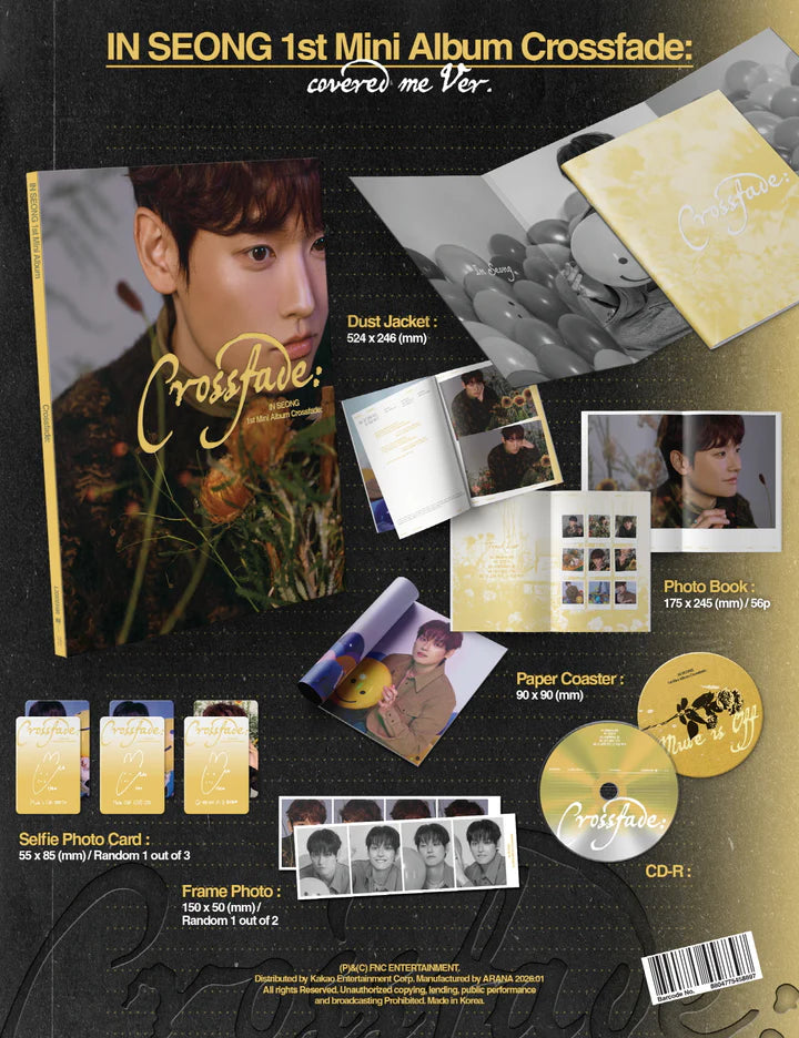 IN SEONG (SF9) - CROSSFADE: 1ST MINI ALBUM [REAL ME VER.]
