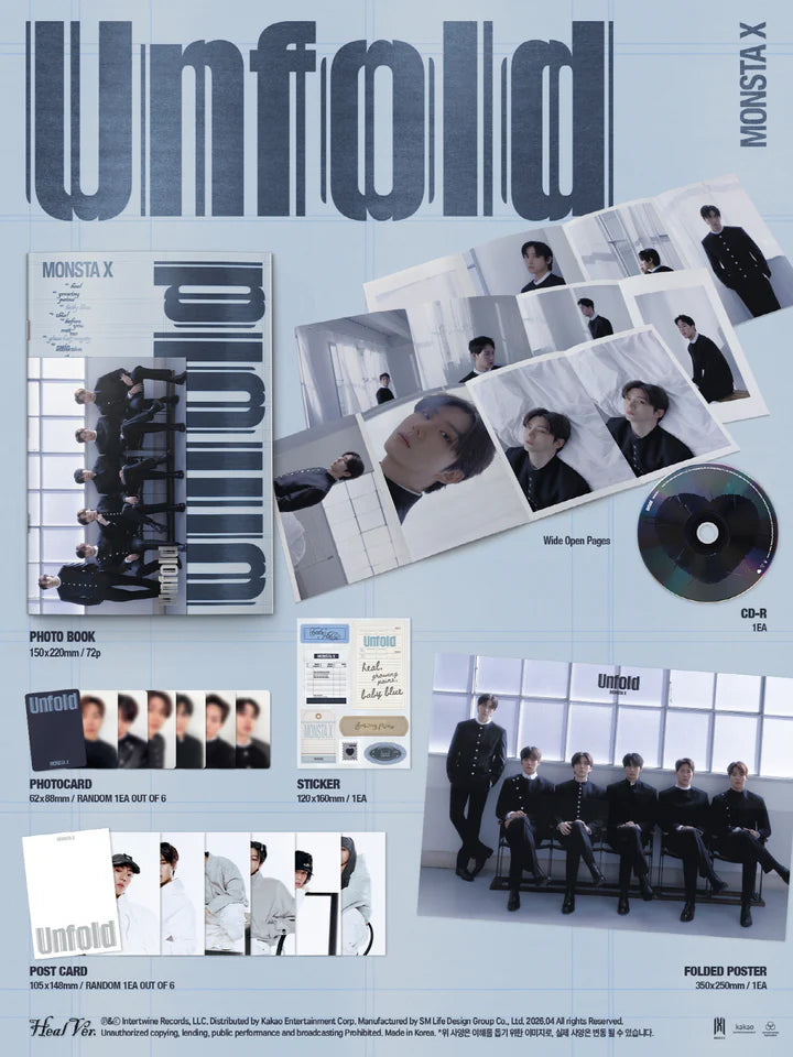 MONSTAX - UNFOLD AMERCAN STUDIO ALBUM