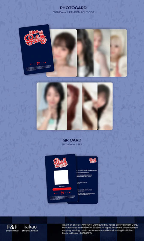 UNIS - SWICY 2ND MINI ALBUM [KEYRING VER.]