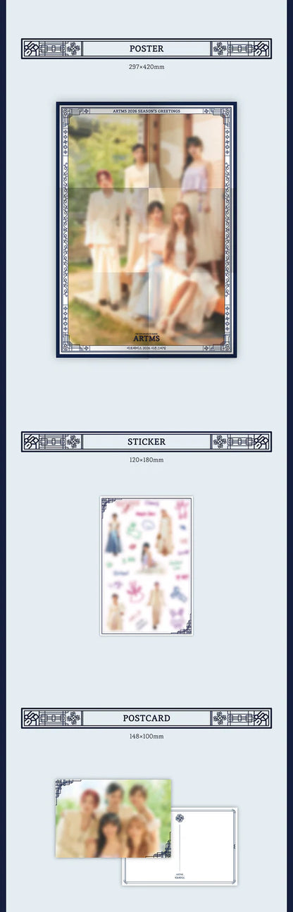 ARTMS - 2026 SEASON'S GREETINGS [THE FIVE MUSES OF HANOK]