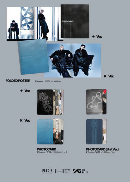 HOSHI X WOOZI (SEVENTEEN) - BEAM 1ST SINGLE ALBUM [STANDARD VER.]