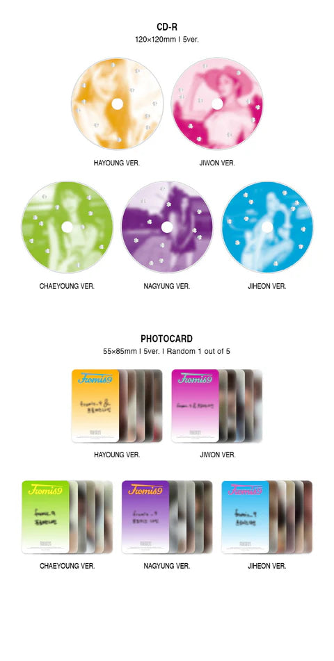 FROMIS_9 - DESDE FUERA 20' 6TO MINI ÁLBUM [VERSIÓN DIGIPACK]